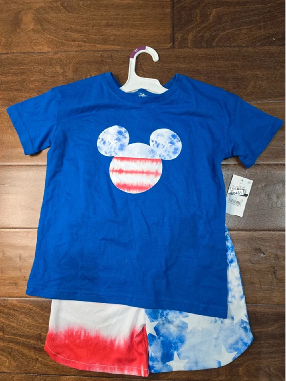 5t brand new disney americana outfit item 431G7